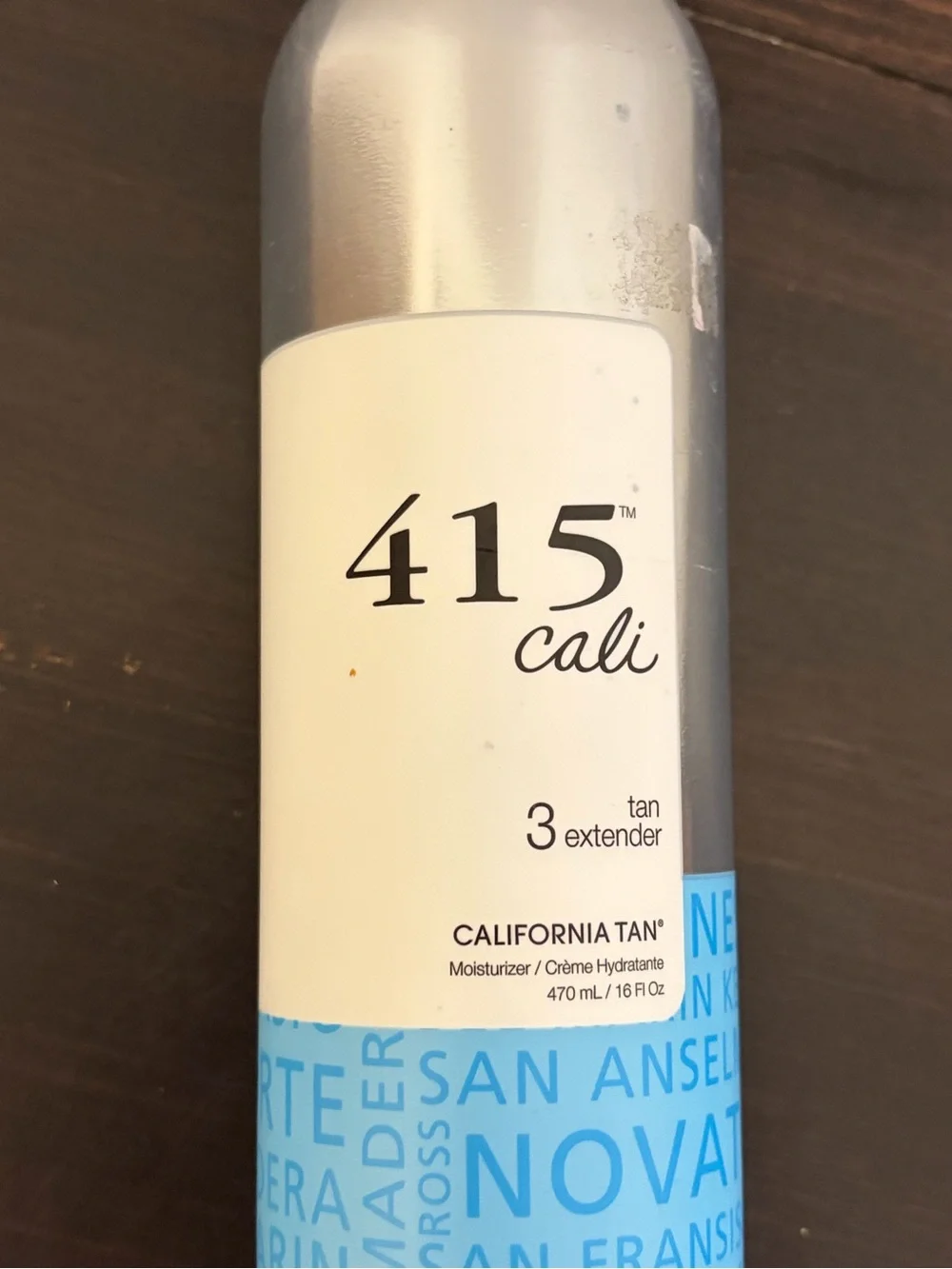 California Tan 415 Cali Tan Extender Step 3 Moisturizer After Tan Lotion